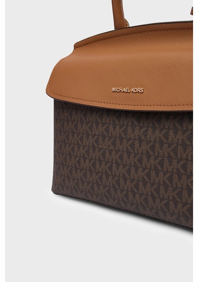 Michael Kors Logolu Çıkarılabilir Askılı Çanta 30t6gx7s1b252 Kadın Çanta 30t6gx7s1b 252 Kahve