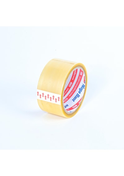 Nuga 45 Mm X 40 Mt Şeffaf Koli Bandı Hotmelt Red 6 Adet 10