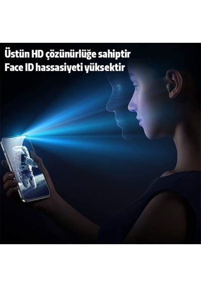 Apple Uyumlu   iPhone 12 Mini Privacy Gizli Hayalet Tempered Cam Ekran Koruyucu Rz (499824891)