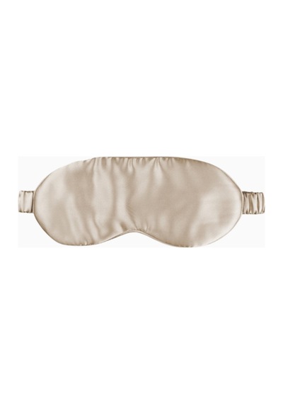 Aılorıa Beauty Sleep Seti, 100% Dut Ipeği Yastık Kılıfı 80x80 Ve Göz Maskesi Bej