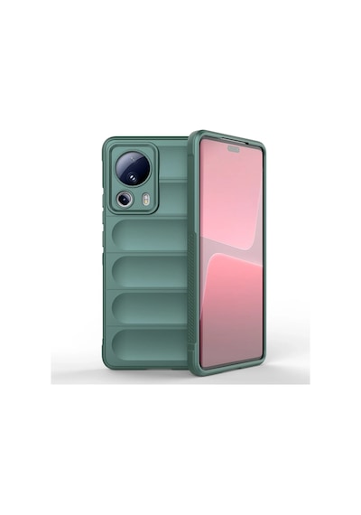 Ilkeshop Newface Xiaomi Mi 13 Lite Kılıf Optimum Silikon - Koyu Yeşil