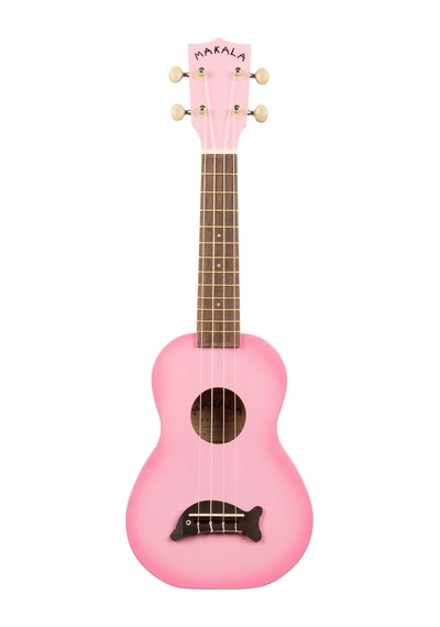 Kala Makala Dolphin Soprano Ukulele Pink Burst