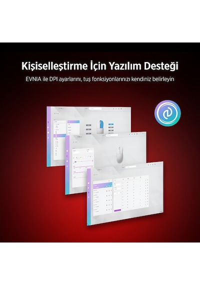 Philips Evnia Spk9418w Kablosuz 12000 Dpı Paw3311 Sensörlü Gaming Oyuncu Mouse Beyaz Spk9418w