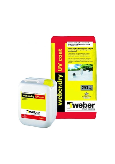 Weber Dry Uv Coat Set (20+10 Kg) Tam Elastik Su Yalıtımı