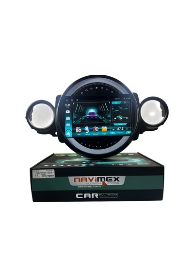 Mini Cooper 2007-2011 Navimex 6-64 Fanlı Profesyonel Oem Multimedia