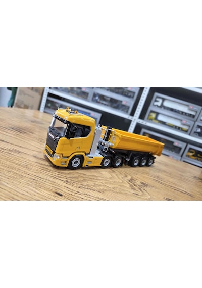 1/50 - Scania R530 6x2 + 3 Aks Damper Dorse Sarı