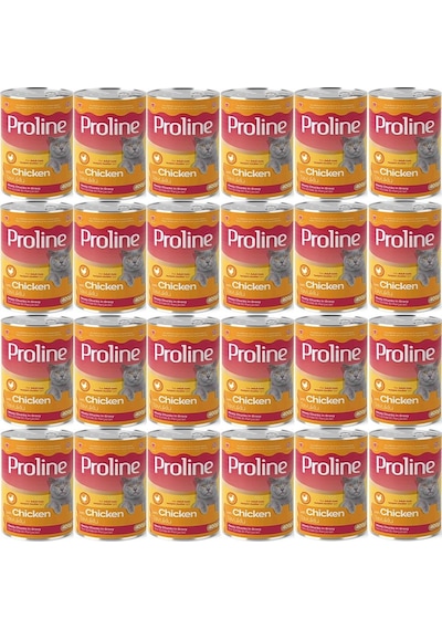 Pro Line Tavuklu Yetişkin Kedi Konservesi 24 x 400 G