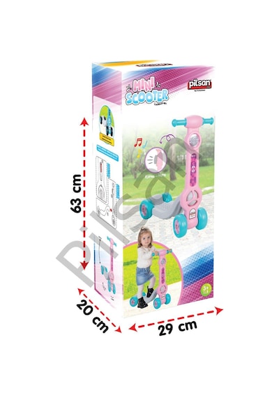 Pilsan Mini Scooter Turkuaz