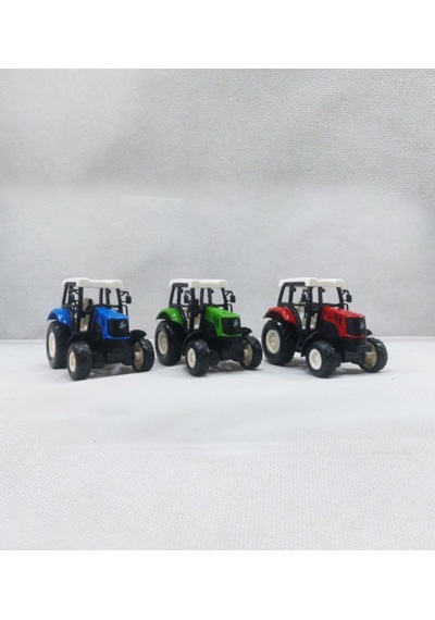 Çek-bırak Traktör Metal Oyuncak Araba 10cm