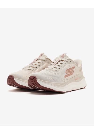 Skechers Max Run Kadın Natürel Koşu Ayakkabısı 129200 Nat Bej