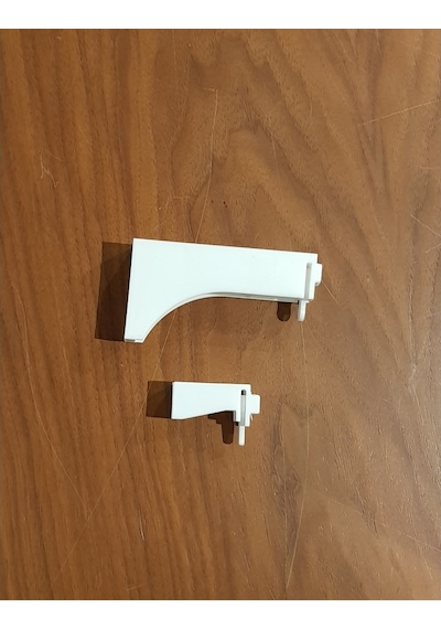 Dekoratif Alüminyum Ray Ayağı (5 Adet)
