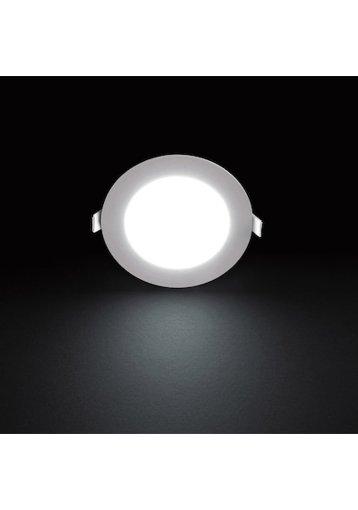 Noas 6w Sıva Altı Yuvarlak Slım Led Panel Beyaz Işık