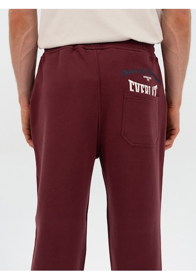 Everlast Heritage Championd Mürdüm Unisex Eşofman Altı Mürdüm