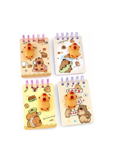 3'lü Hayvan Figürlü Kabartmalı Puf Sticker 1