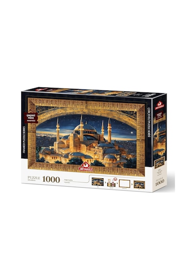 Ayasofya 1000 Parça Çerçeveli Puzzle