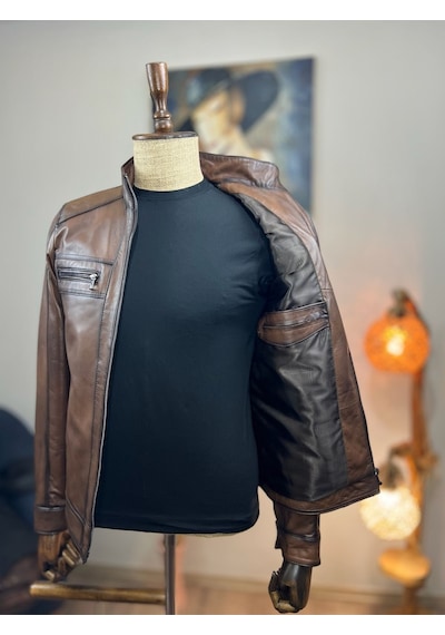Always Leather Usta İşi Özel Dikim %100 Hakiki Deri 1803340026 Siyah