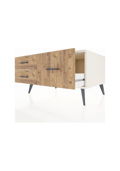 Kronos Şifonyer 3 Raflı 88x59x48 Aytaşı-aytaşı/çam Aytaşı/çam