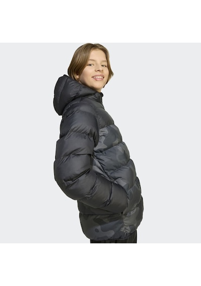 Adidas Jl7399 J Sd Aop Jkt Çocuk Mont Siyah