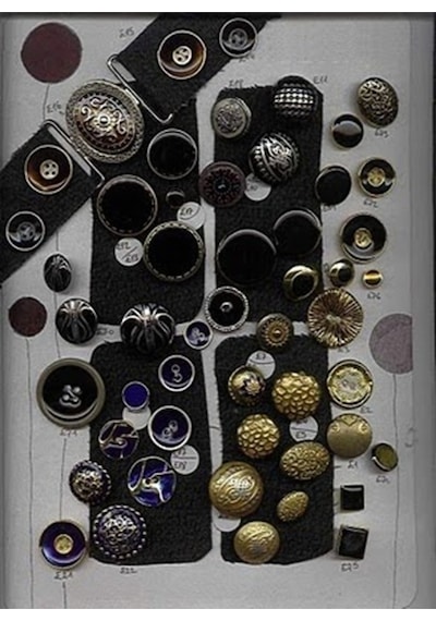 Gold Metal Düğme 18 Mm 6 Adet