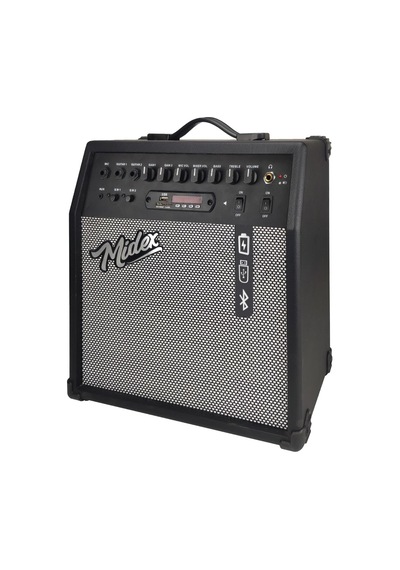 Mga-50usb-bt Elektro Gitar Amfisi 50 Watt Usb Bluetooth Şarjlı 4 Girişli