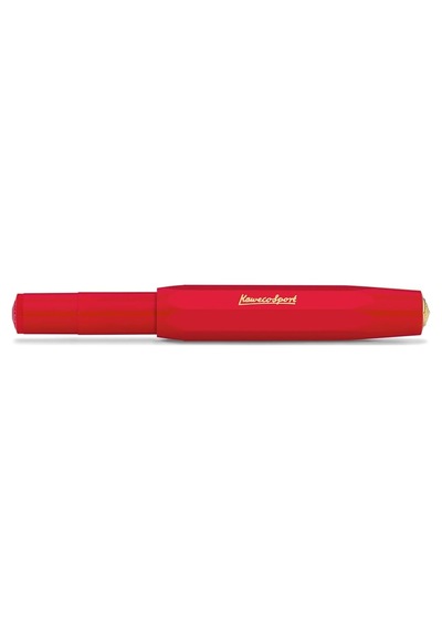 Kaweco 10001147 Klasik Sport Dolma Kalem, Medium Uç Kırmızı Diğer