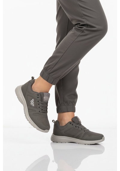 Walkway Füme Fileli Hafif Bağcıklı Esnek Unisex Spor Ayakkabı 020 G
