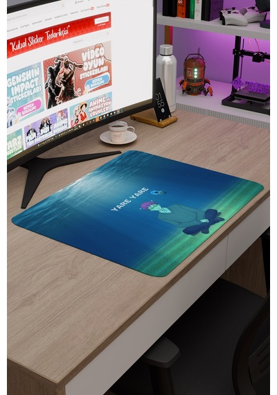 Saiki Kusuo Anime V2 - 48x40 Xl Gaming Kauçuk Kaymaz Taban Mouse Pad Fare Altlığı