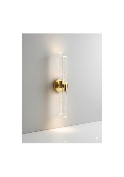 Bubbleflux Dubble Large 51 Cm Modern Tasarım Led Aplik - Duvar Lambası - Gold - Elektrikli - Günışığı Gold Elektrikli