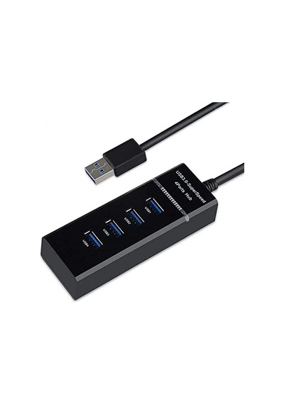 Port-13 4 Port Hub Usb 3.0 Çoğaltıcı Çoklayıcı Pg-288-30 Santimetre Siyah Renk