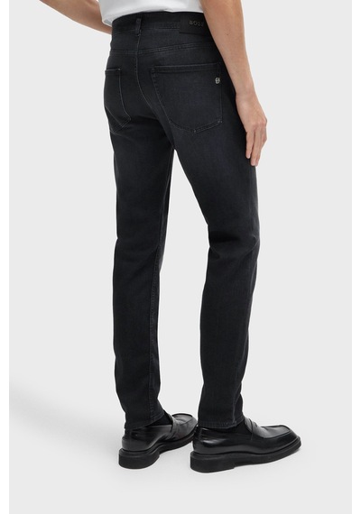 Boss Pamuklu Slim Fit Jeans Erkek Kot Pantolon 50520851 017 Siyah