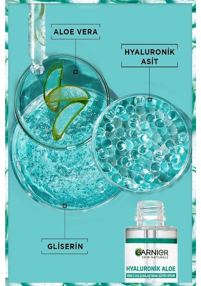 Hyaluronik Aloe Nemle Dolgunlaştıran Süper Serum 30 Ml 2'li Set pktgrndlgssrmikst-8955