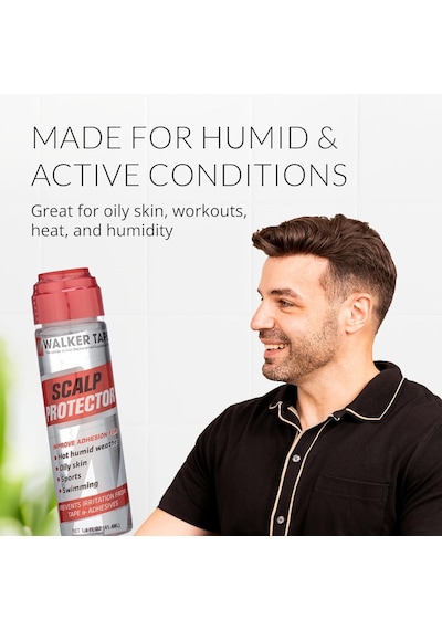 Walker Tape Scalp Protector Thick Protez Saç Uygulaması İçin Ter Önleyici 1.4 Fl Oz 41.4ml