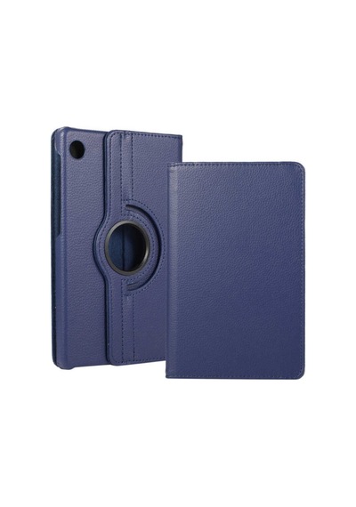 Samsung Galaxy Tab A9 Plus 11 Inç Tablet Uyumlu Kılıf 360 Dönebilen Pu Deri Stantlı Koruma Kılıf