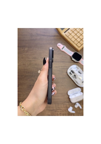 İphone 17 Uyumlu Süper İnce Mat Ultra Thin Silikon Kılıf Şeffaf