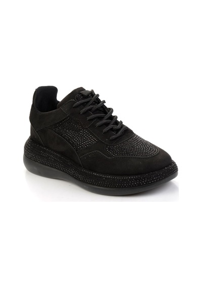 Bambi Siyah Kadın Sneaker K01228090987 Siyah