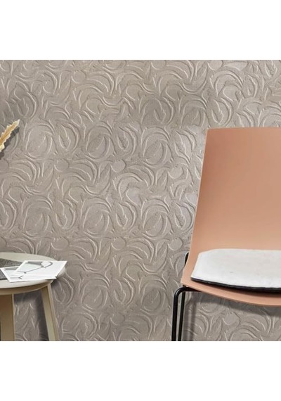 Tink 3d Kendinden Yapışkanlı Duvar Kağıdı Yeni Nesil Akustik Keçe Panel Modern Desen 52x98 Cm Açık Gri, 2 Adet 1 M²