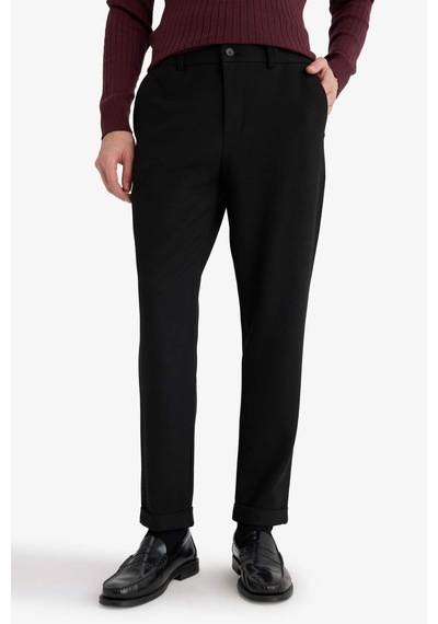 Defacto Jogger Fit Krinkıl Pantolon D3803ax25aubk27 Siyah