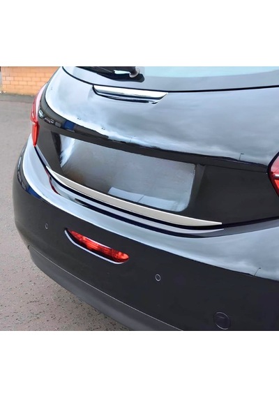 Ebal Otomotiv Peugeot 208 Krom Bagaj Alt Çıtası 2012 Üzeri P.Çelik
