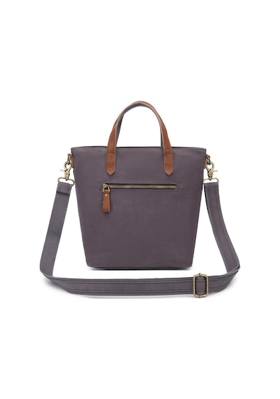 Kanvas Kumaş Kadın Çantası Elden Tutmalı Smart Bags 1328 Kahve