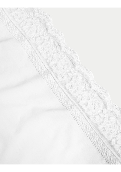 Marks & Spencer 5'li Dantel Detaylı Full Brief Külot Seti T61005022F Beyaz
