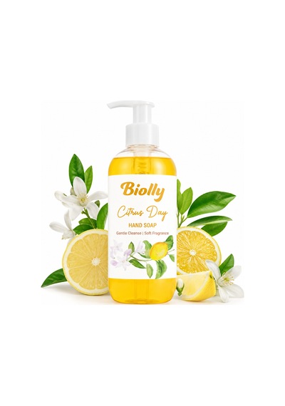 Biolly Botanica Citrus Day Sıvı Sabun 500 Ml - Koli 12 Adet