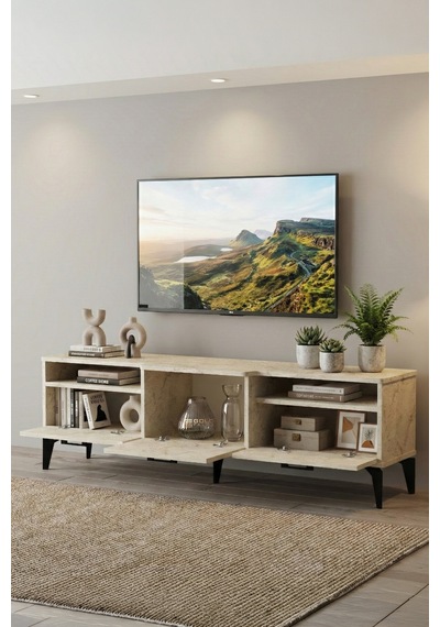 Mistral Tv Sehpası Suntalam Ekru 160x40 Cm Diğer