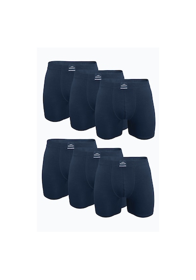 Malabadi Erkek Füme 6 Lı Premium Collection Modal Uzun Boxer 6m250 Füme