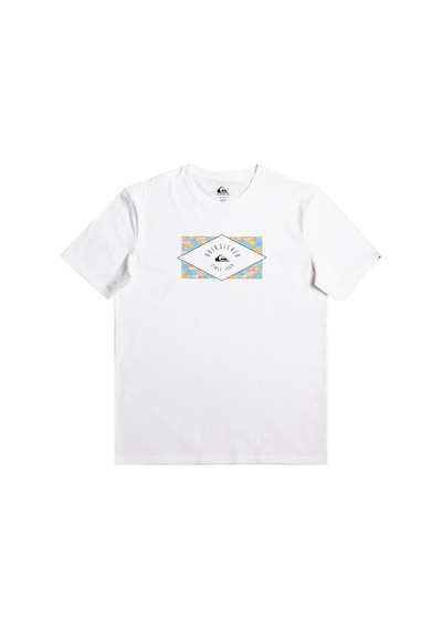 Quiksilver Circled Line Erkek Çocuk Tişört Beyaz