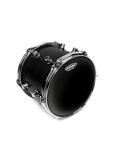 Evans Tt16chr Black Chrome Tom Derisi 16 İnç - Siyah - Çift Kat