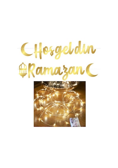 Ramazan Süsleri 3 Aylar Süsleri, Hoşgeldin Ramazan Ve Led Işık