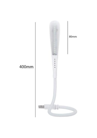 Powermaster Pm-24560 14 Ledli Beyaz Esnek Usb Led Lamba 3 Kademeli