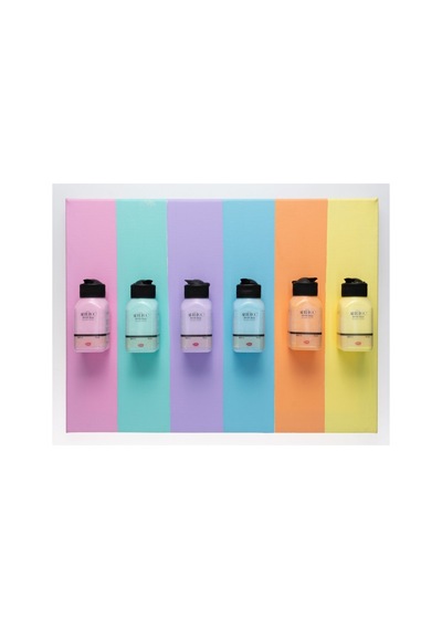 Artdeco Akrilik Boya 6x75ml Pastel Renkler Lv-y-070i-as2 Çok Renkli