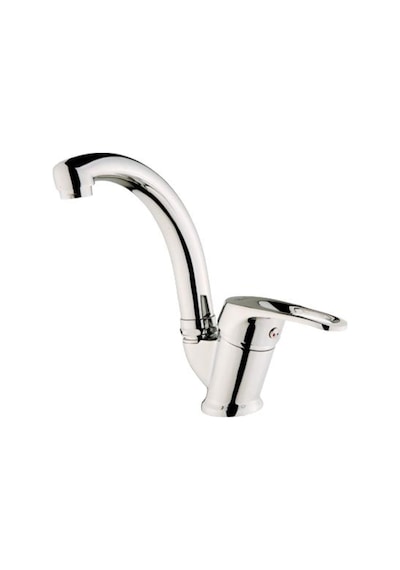 Baha Kuğu Mix Kısa Borulu Mutfak Lavabo Çeşmesi Filke Bataryası