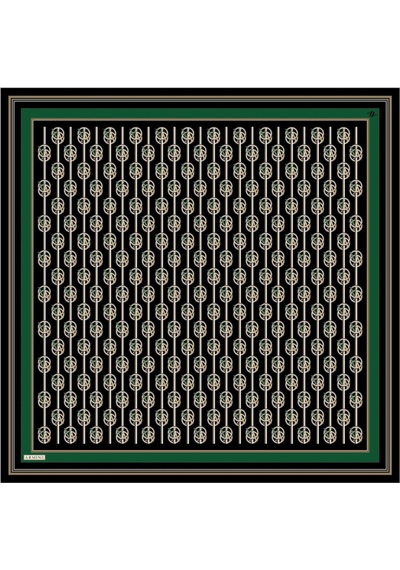 Armine Dj Saf İpek Eşarp Nostalji Twill 8822d-38 Yeşil